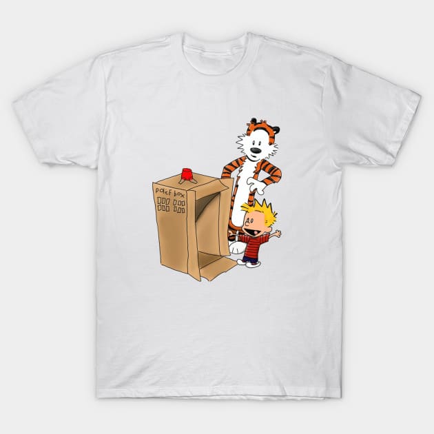 Calvin and Hobbes T-Shirt by hokaha